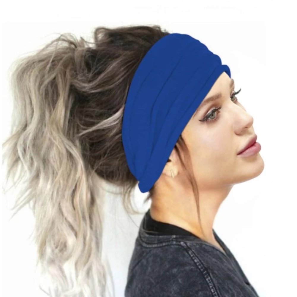 🔵 80% off 🔵 Cobalt Blue Headband Face Mask